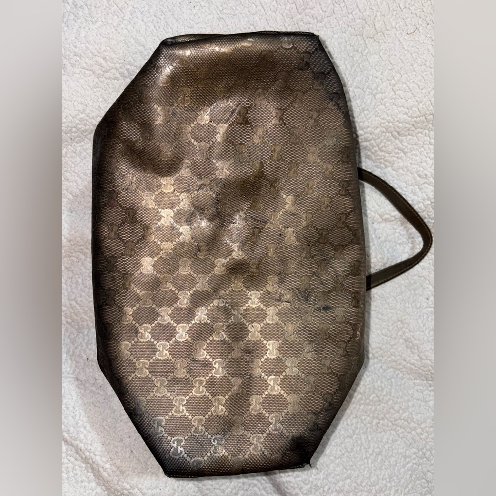 Gucci Green Shoulder Bag Luxurious Design - Picture 9 of 16